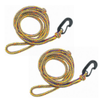 Airhead PWC Boat Dock Line, 7-Feet, Pack of 2, yellow / Black For Watercraft