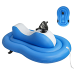 Inflatable Motorized Jet Ski for Adults, Electric Ride-On Water Craft