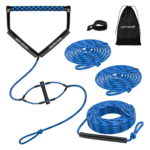 75FT Wakeboard Rope and Handle, Floating Water Ski Rope for Watersports